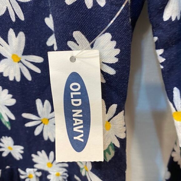 Old Navy Blue Ditsy Floral Dress - Picture 8 of 10